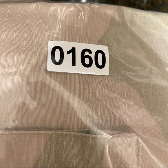 US NAVY SEABEES Desert Camo Camouflage Combat Ripstop Jacket Coat Mens M Regular - Picture 11 of 11